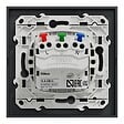 SCHNEIDER ELECTRIC - Odace Lot de 5 PC 2P+T affleu Mécanisme avec plaque Anthraci Barquette - vignette