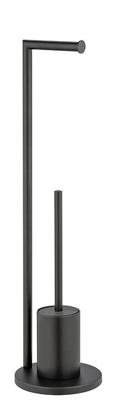 WENKO - Combiné WC Ferla noir mat - large