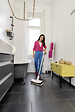 KARCHER - Balai vapeur SC 1 Upright Easy Fix - Blanc - 1300W - vignette