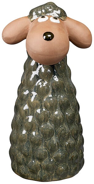 DEROMA - Vase en terre cuite Pecora - Assortis - H.19.5xl.11.5xP.10cm - large