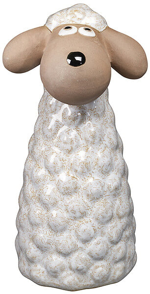 DEROMA - Vase en terre cuite Pecora - Assortis - H.19.5xl.11.5xP.10cm - large