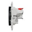 SCHNEIDER ELECTRIC - Prise de courant 2P+T affleurante Odace - Anthracite - 16A - vignette