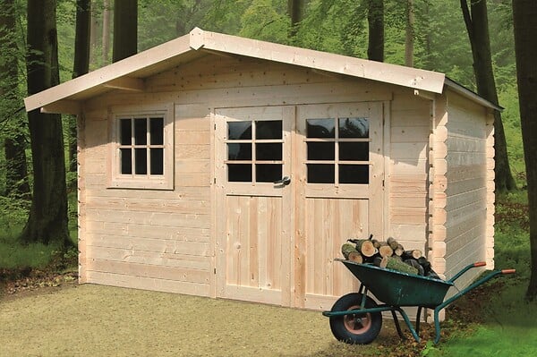 SOLID - Abri de jardin Linz - Bois - 15,05m2 - large