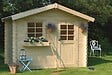 SOLID - Abri de jardin en bois Sologne - 10,67m² - L.298xl.298cm - vignette
