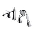 OMNIRES - Mélangeur de bain 4 trous en ARMANCE Couleur: chrome - vignette