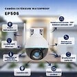 DAEWOO - Daewoo - Caméra de surveillance extérieure rotative EP506 - Wifi - Alimentation électrique ou PoE - vignette