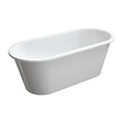 OMNIRES - baignoire îlot OMNIRES PARIS M+  156X79 CM  couleur : blanc  finition : brillant - vignette