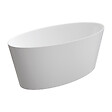OMNIRES - baignoire îlot OMNIRES ROMA M+  159X72 CM  couleur : blanc  finition : brillant - vignette