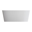 OMNIRES - baignoire îlot OMNIRES ROMA M+  159X72 CM  couleur : blanc  finition : brillant - vignette