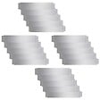 VIDAXL - vidaXL Clôture de pelouse 20 pcs Acier galvanisé 100x20 cm - vignette