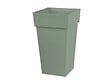 EDA - Pot de fleur carré Toscane 43 x H.80 cm - Vert laurier - Eda - vignette