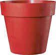DEROMA - Vase Like R en Recyclat Rouge - Diam.22xH.20cm - vignette