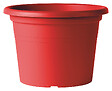 DEROMA - Pot cylindrique Cilindro Day - Rouge - Diam.20cm - vignette