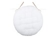 LOVELY - Duo galette ronde 38cm ecru/lin - vignette