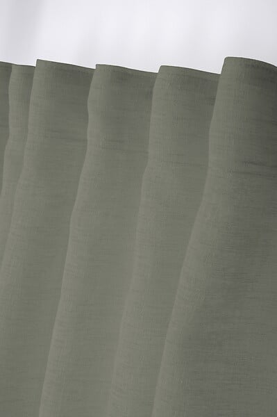 LOVELY - Madrid voile 140x260 kaki - large