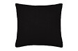 LOVELY - Lot de 2 coussins décoratifs en coton DUO - Noir - 40x40cm - vignette