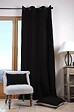 LOVELY - Duo coussin décoratif 30x50 noir/lin - vignette
