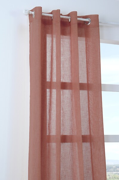 STOF - Paloma voile 140x260 cm terracotta - large