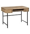 ATMOSPHERA - Bureau 2 portes en Bois et pieds en Acier - vignette