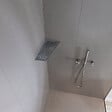U-TILE - Tablette d'angle douche  Gris ardoise Aqua - rectangle - vignette