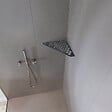 U-TILE - Tablette d'angle douche  Gris ardoise Nid d'abeilles - 5 côtés - vignette