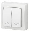 LEGRAND - Interrupteur volet roulant - Saillie - Blanc - vignette