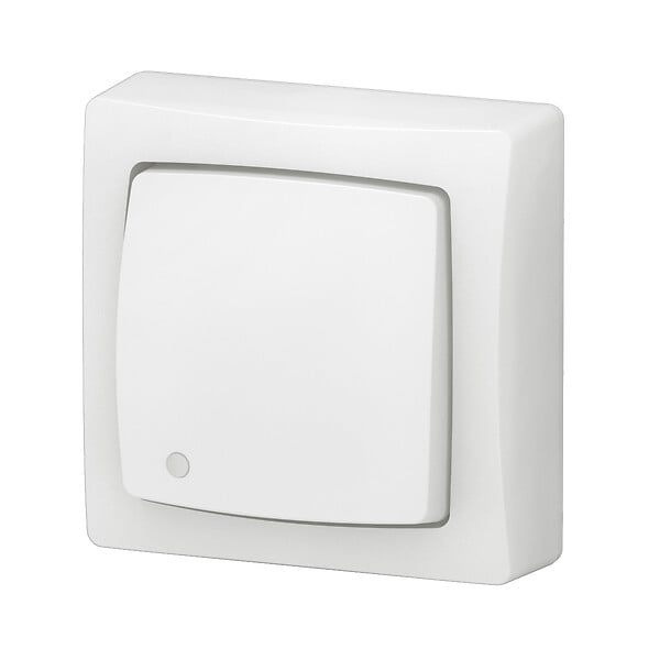 LEGRAND - Va-et-vient 230V 10A led temoin complet Appareillage saillie - blanc - large