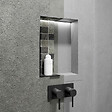 MARMOX - Duo de niches à carreler étanche - Format intérieur U-Tile 5,5 cm de profondeur - vignette
