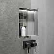 MARMOX - Duo de niches à carreler étanche - Format intérieur U-Tile 5,5 cm de profondeur - vignette