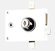VAK - Mécanisme KléopsÂ® A2P* horizontale à  fouillot droite blanc - VAKMOBILÂ® - 0312S0004 - vignette
