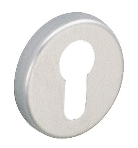 VACHETTE - Rosace en aluminium anodisé - Ton argent - Pour Ensemble BERCY, GOLF, ORCA et VIRGULE condamnation - large