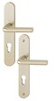 HOPPE - Ensemble sur plaques ARLES type clé I finition argent - HOPPE - 596171 - vignette