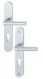 HOPPE - Ensemble sur plaques ARLES type clé L finition champagne - HOPPE - 634620 - vignette
