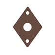 BOUVET - Rosace simple de style LV 100 fer rouillé bec de cane - BOUVET - 21413 - vignette