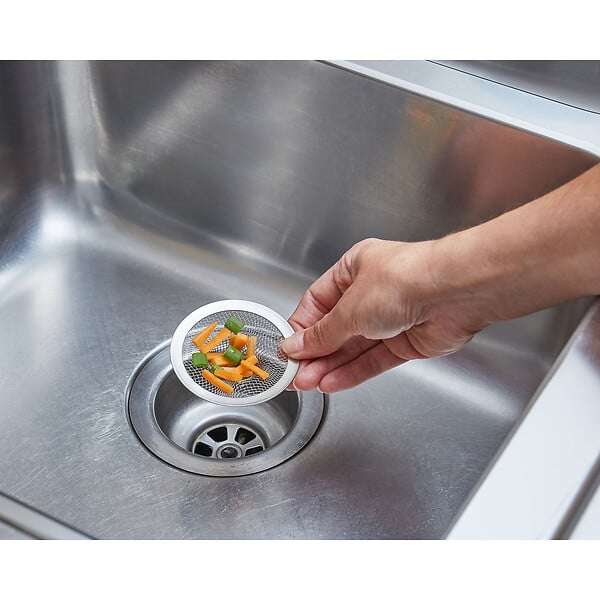 EQUINOX - Grille evier x2 inox fil - large