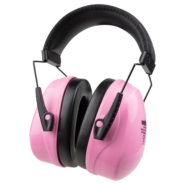 WOLFCRAFT - Casque antibruit enfant - Rose - SNR 27 dB - large