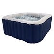 CONCEPT USINE - Jog - Spa Gonflable Carré 4 Places Bleu - vignette
