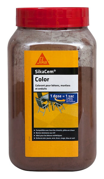 SIKA - Colorant poudre Sikacem brun 0.7kg - large
