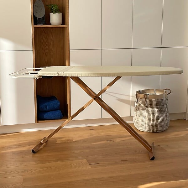 KITCHEN MOVE - Table à repasser avec repose fer TAIGA 130x47cm - large