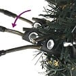 VIDAXL - vidaXL Sapin de Noël artificiel avec support Vert 210 cm PVC - vignette