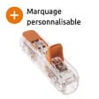 WAGO - Lot de 60 bornes WAGO 221 Inline 2x4mm² à leviers souple & rigide - vignette