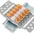 WAGO - Lot de 60 bornes WAGO 221 Inline 2x4mm² à leviers souple & rigide - vignette