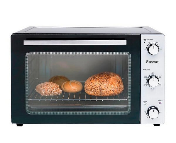 BESTRON - Four Grill 45l 1800w Noir/inox - AOV45 - large