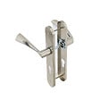 MODE DE VIE - Ensemble poignées de porte Ruby en aluminium avec trou à serrure - vignette
