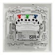 SCHNEIDER ELECTRIC - Prise 2P+T affleurante Odace - Blanc - Plaque et griffes - vignette
