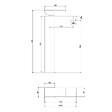 PLANETE BAIN - Mitigeur lavabo haut noir mat avec bonde H 31 cm - Kabic - vignette