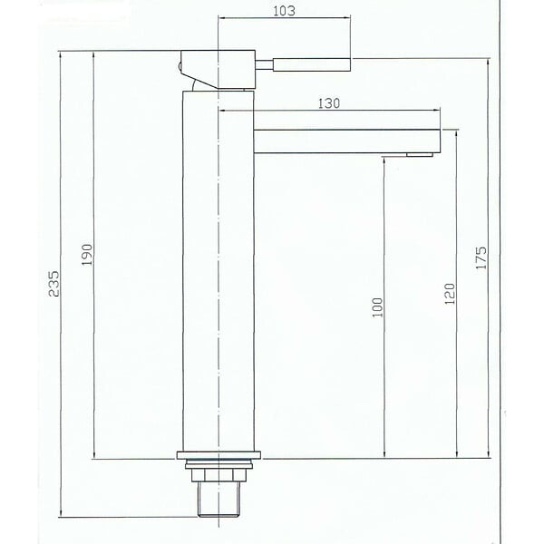 PLANETE BAIN - Mitigeur lavabo chromé avec bonde H 19 cm - Paulina - large