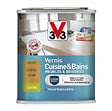 V33 BOIS - Vernis Cuisine et Bains - Chêne doré satin - 0.25L - vignette