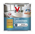 V33 BOIS - Vernis Cuisine et Bains Chêne doré satin 0.5L - vignette