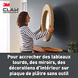 3M - Crochets pour tableaux spécial plaque de plâtre x2-20 kg - vignette
